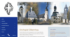 Desktop Screenshot of kirchspiel-olbernhau.de